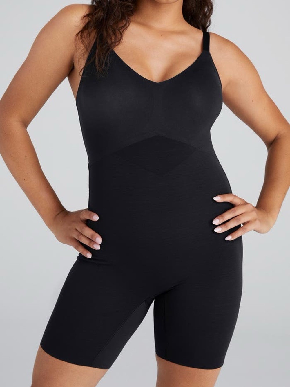 HONEYLOVE SUPER POWER MID THIGH BODYSUIT sz XL